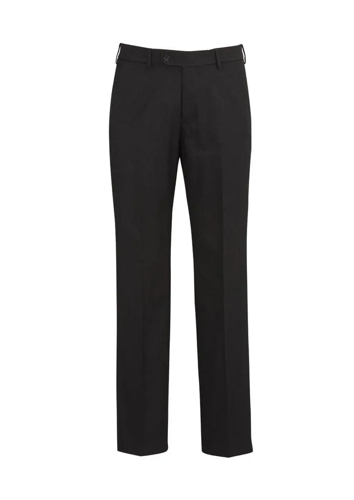 Biz Corporates Mens Flat Front Pant 70112R - Flash Uniforms